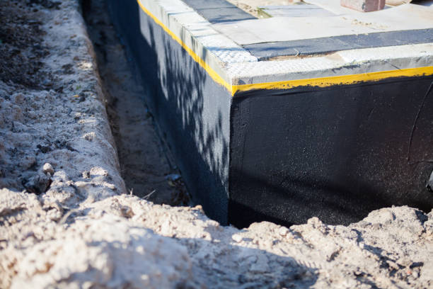 Professional Vapor Barrier Installation technician working in Bordentown, NJ